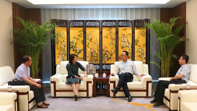 定西市委常委、宣傳部長陳月芳一行 到集團公司推介洽談合作項目