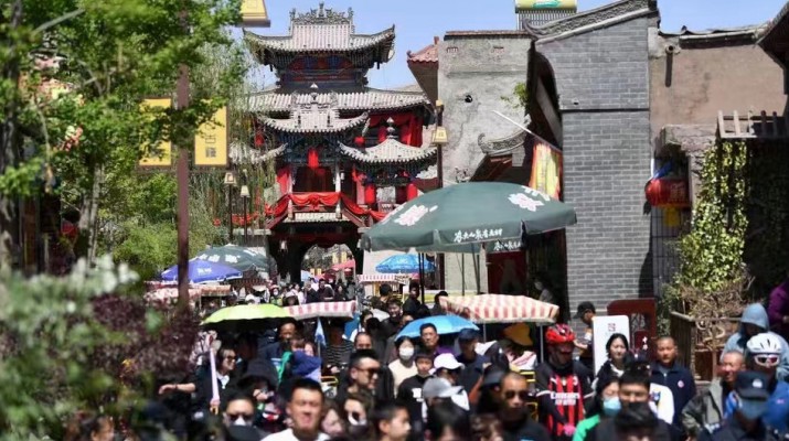 集團要聞丨甘肅文旅集團各景區(qū)“五一”假期人氣爆棚，累計接待游客50余萬人次