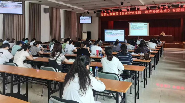 三抓三促進行時 |  集團公司開展 企業(yè)會計準則-政府補助準則培訓(xùn)會